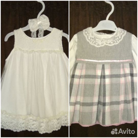 Платья для девочки до года