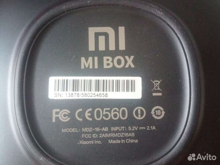 Медиаплеер android MiBox