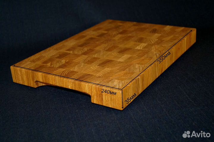Разделочные доски торцевые из дуба