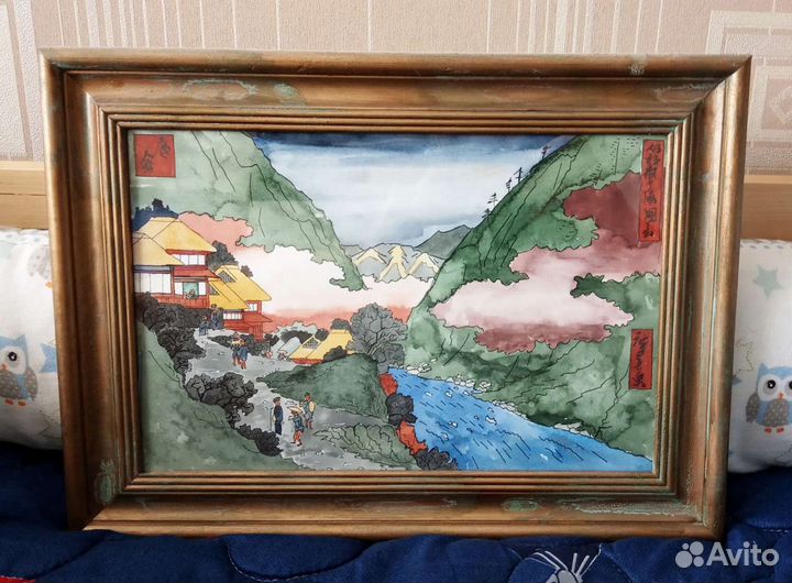 Интерьерная графика в японском стиле