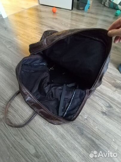 Сумка кожаная унисекс