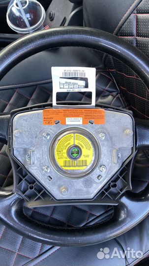 Руль с подушкой priora