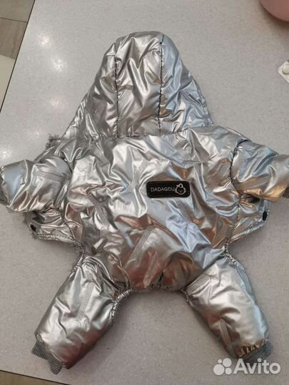 Одежда для собак мелких пород комбинезон зимний