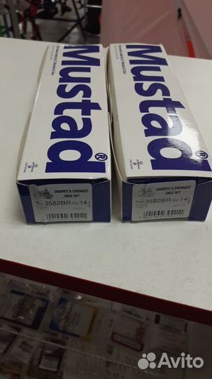 Крючки mustad тройники и двойники