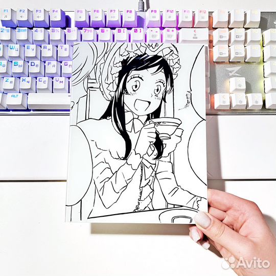 Манга на стекле, Нанами, Очень приятно бог