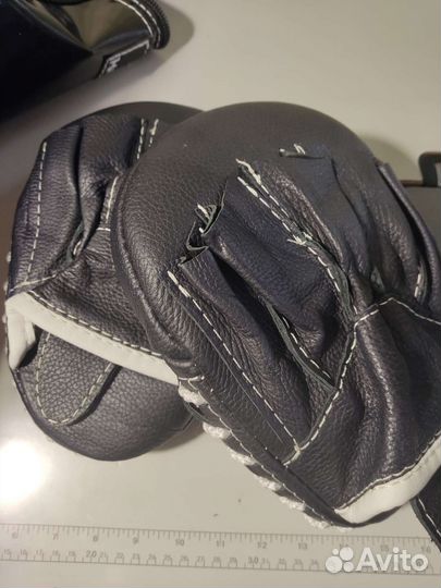 Лапы боксерские кожаные