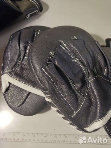 Лапы боксерские кожаные