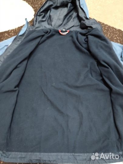 Ветровка с флисовой подкладкой