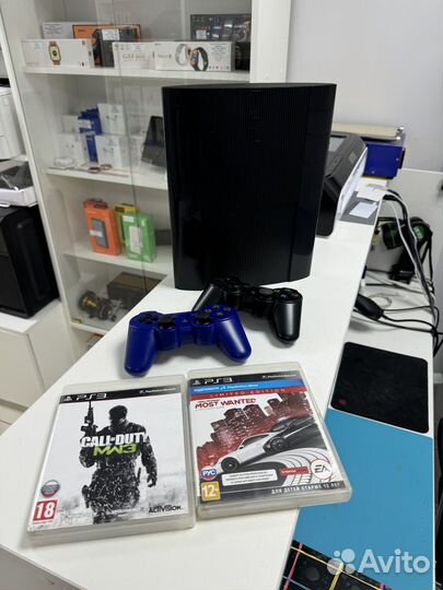 Sony PS3 super slim прошитая