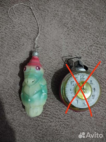 Елочные игрушки СССР