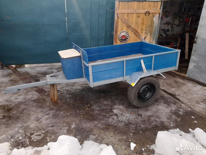 Прицеп для мотоблока самодельный
