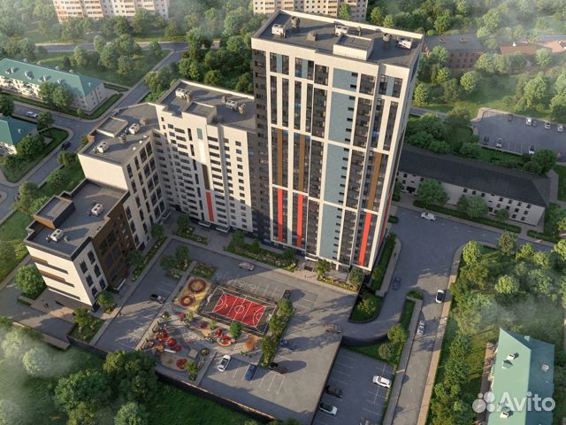 Купить 1-комнатную квартиру на 7 этаже в микрорайоне Голенчино в городе Рязань. 