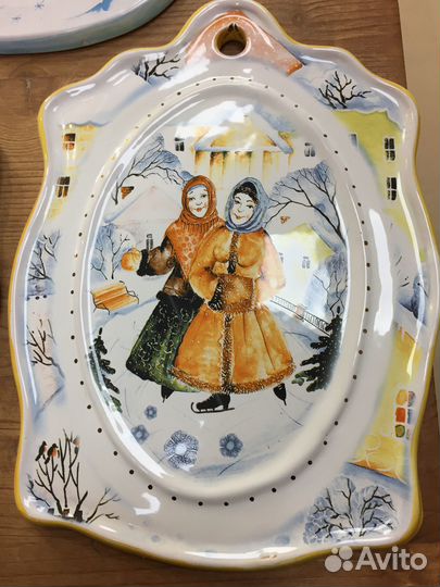 Майолика сырные доски