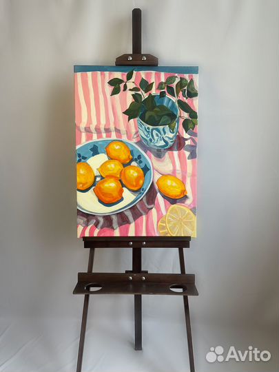 Интерьерная картина Сочные лимоны