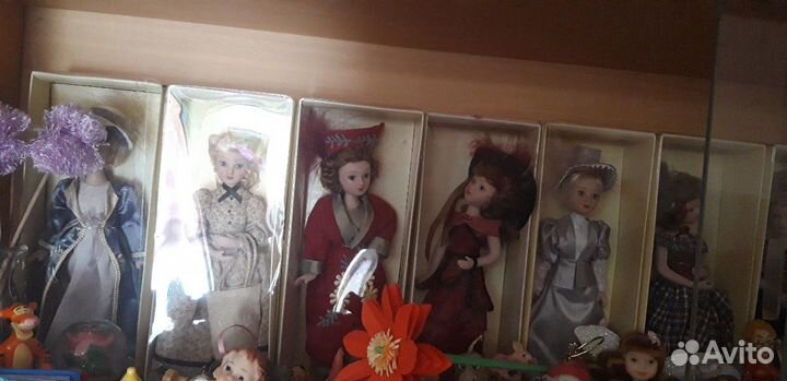 Куклы фарфоровые коллекция
