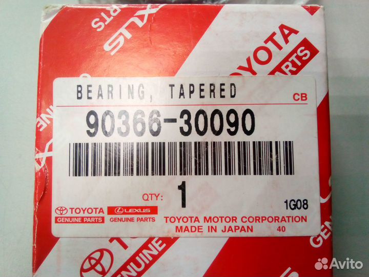Toyota RAV 4 (2006 - 2013 ) подшипник