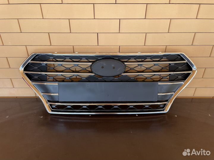 Решетка радиатора хундай солярис 2 hyundai solaris