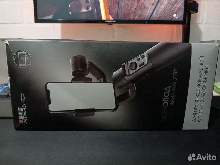 Монопод с 3d-стабилизацией Interstep