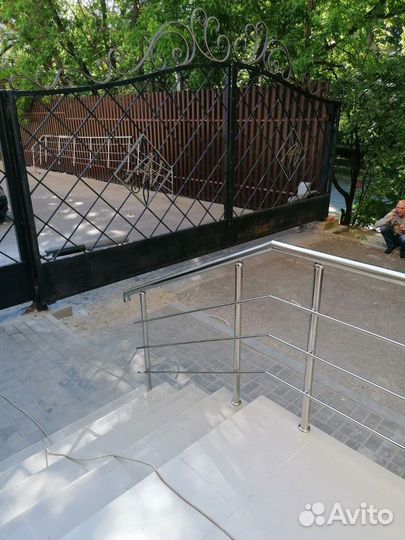 Перила из нержавейки