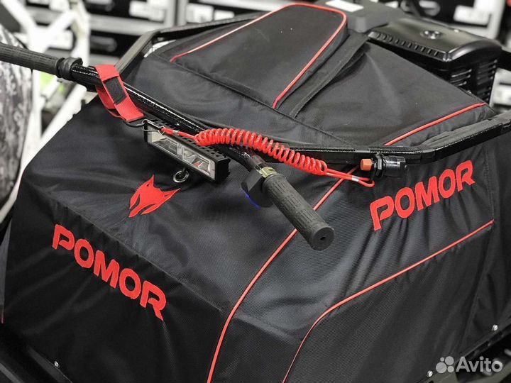 Мотобуксировщик Pomor M-500 K15 PRO 1450 мм реверс
