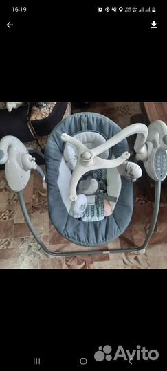 Детские электронные качели