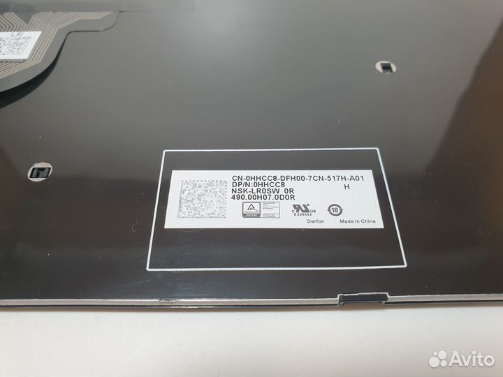 Клавиатура Dell 15 3000, 15 5000, 0hhcc8