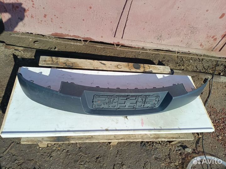 Накладка заднего бампера Renault Megane 2 Хетчбэк