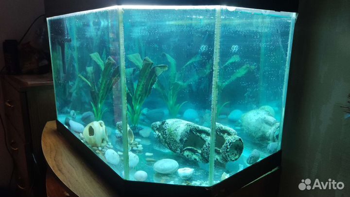 Аквариум с тумбой