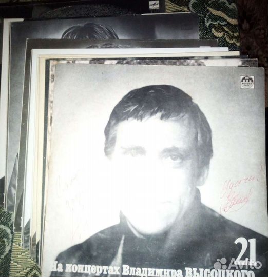 На концертах Владимира Высоцкого, 20 пластинок