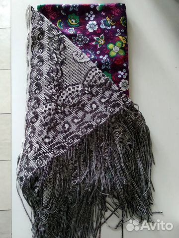 Отрезы тканей шелк,бархат и другие,шаль с люрексом