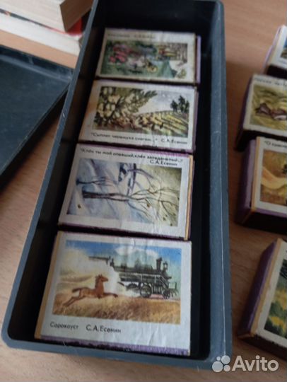 Сувенирные спички Есенин