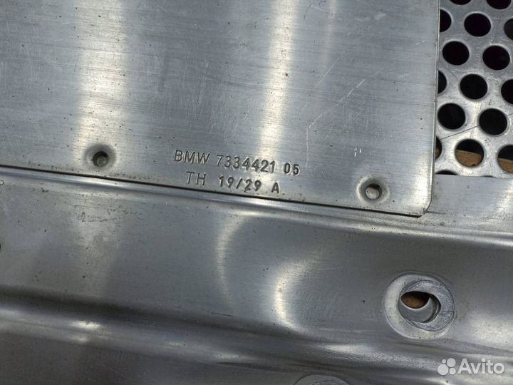 Защита днища задняя BMW 5 G30/G31 G30 2020