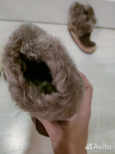 Чуни меховые в коляску