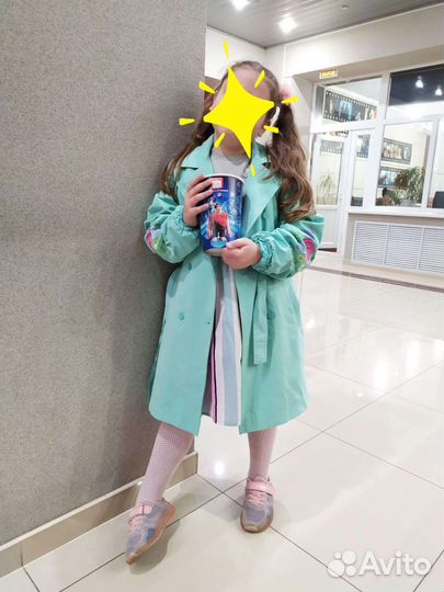 Плащ для девочки
