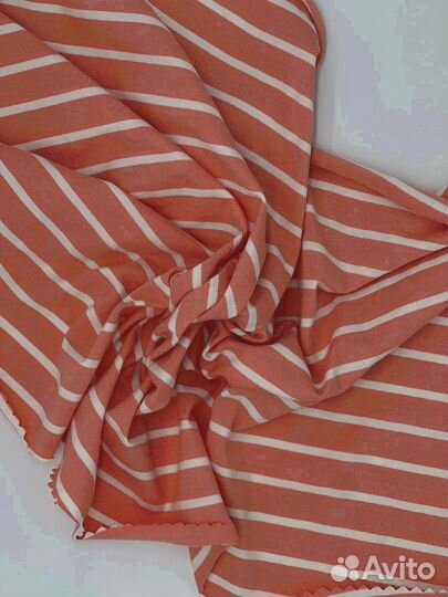 Ткань Кулирка полоска / опт