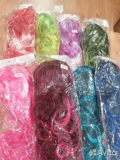 Парик карнавальный, диадема