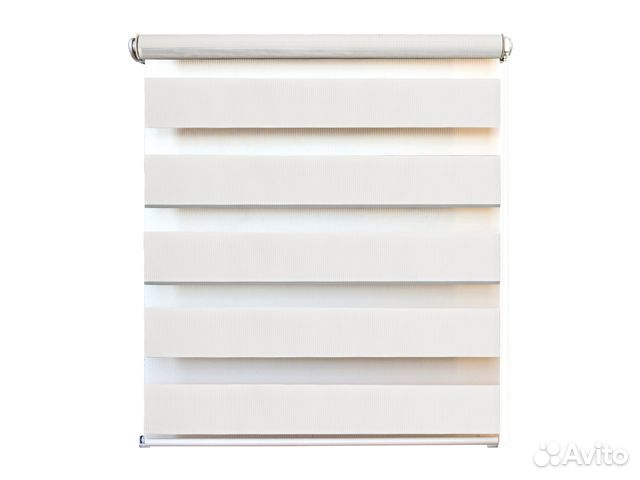 Штора рулонная Канзас день/ночь 50х160см белая, ар