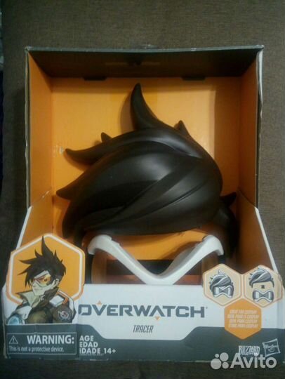 Overwatch Tracer Roleplay Mask and Goggles Set нов