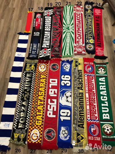 Футбольные шарфы