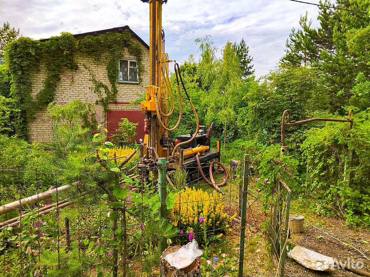 Бурение скважин малогабаритной установкой