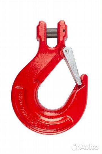 Крюк с вилочным креплением и защелкой г/п 21,2т