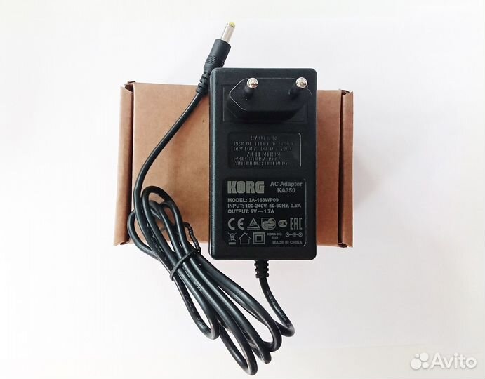 Блок питания Korg Microkorg XL, WaveDrum (KA-350)
