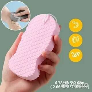 Мочалка для тела пилинг массажная отшелушивающая