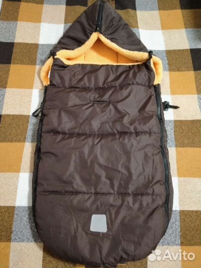 Зимний конверт в коляску