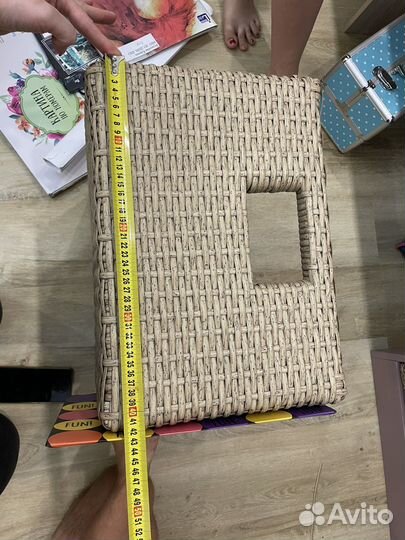 Ящик из ротанга