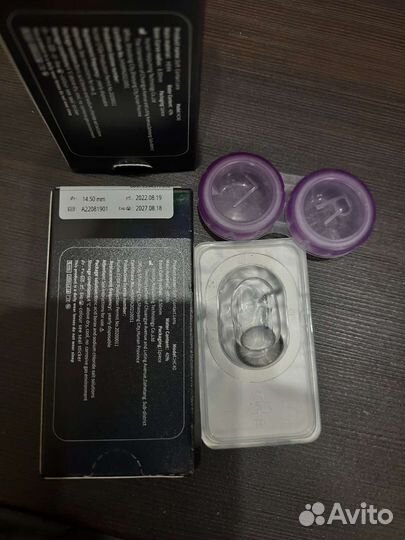 Линзы контактные цветные