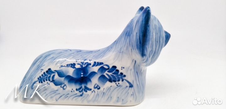 Скайтерьер статуэтка из фарфора