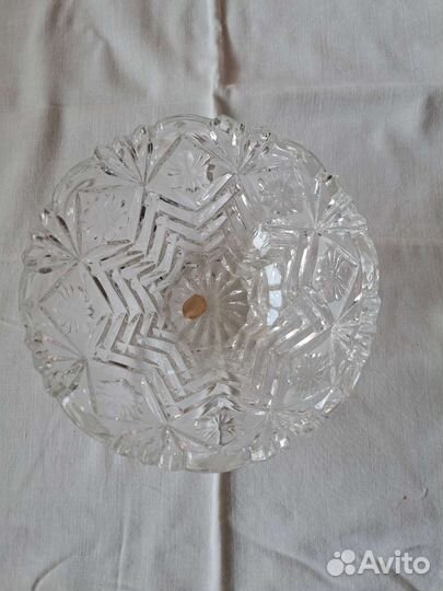Много видов Салатник хрустальный, ваза хрустальная