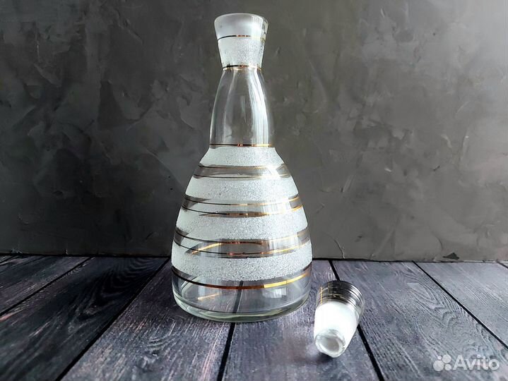 Графин для водки СССР позолота