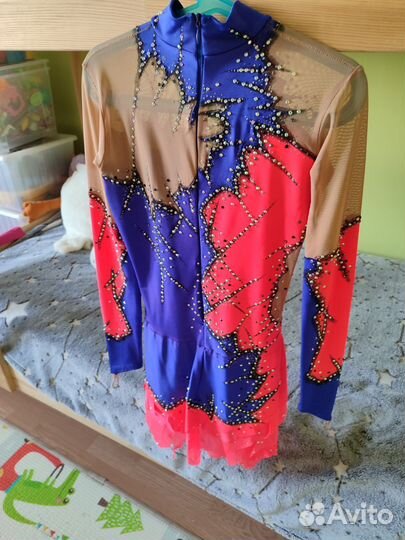 Платье костюм для фигурного катания